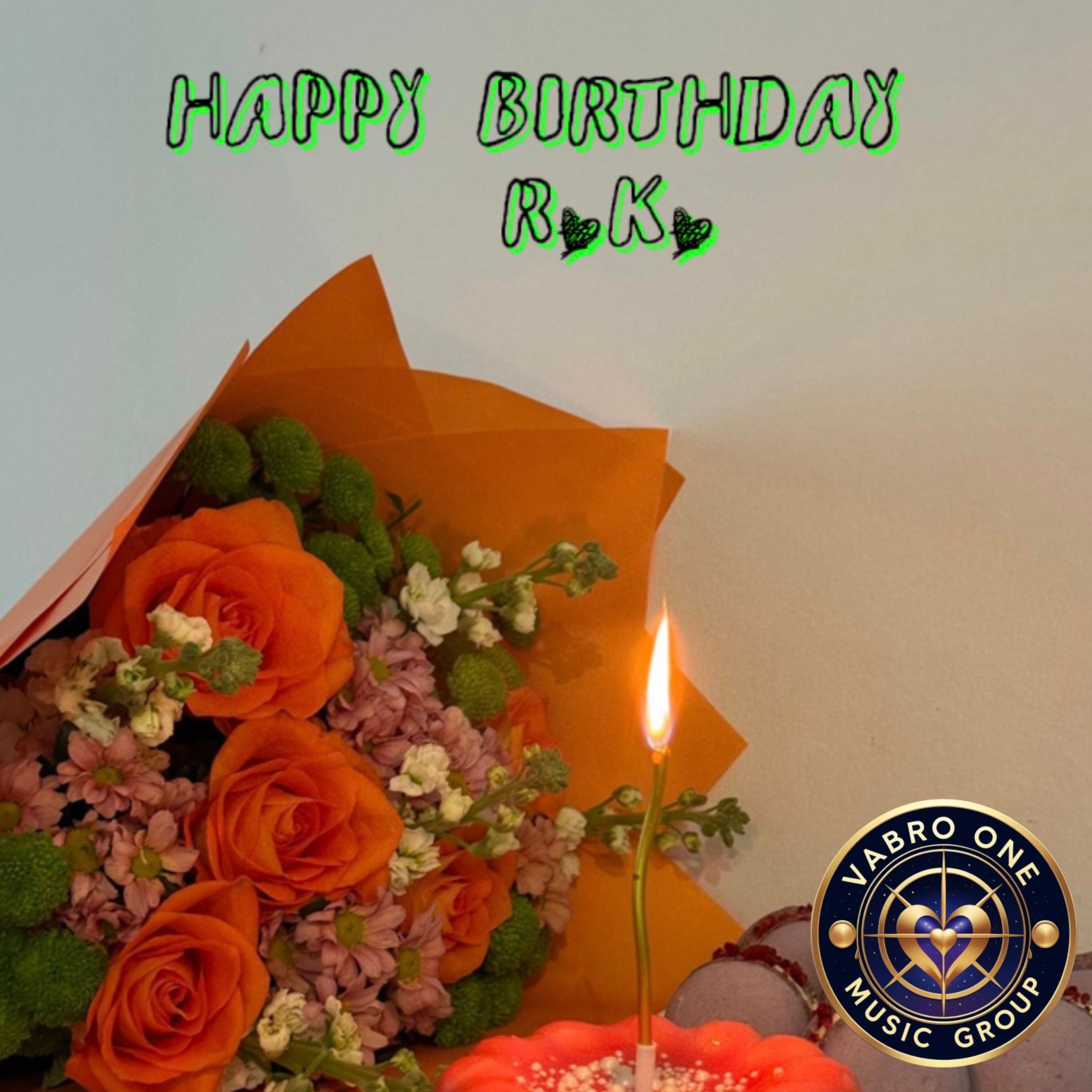 Cover artwork for HAPPY BIRTHDAY RK